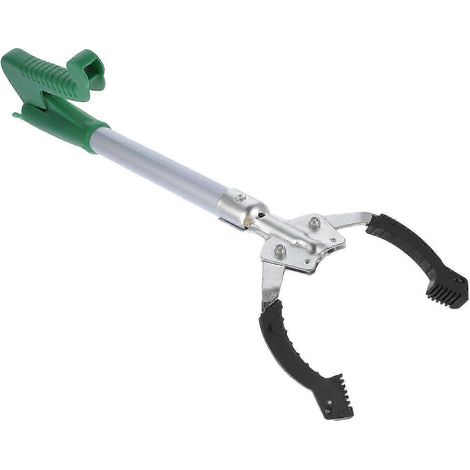 Pince ramasse-déchets pratique (40 cm) en alliage d'aluminium, outil simple pour saisir les ordures (1/5)