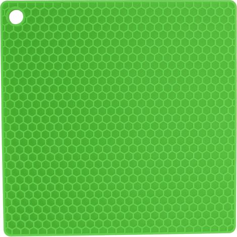 Tapis en Silicone Alimentaire Épais, Protection Anti-Brûlure pour Four à Micro-ondes - Vert (1/5)