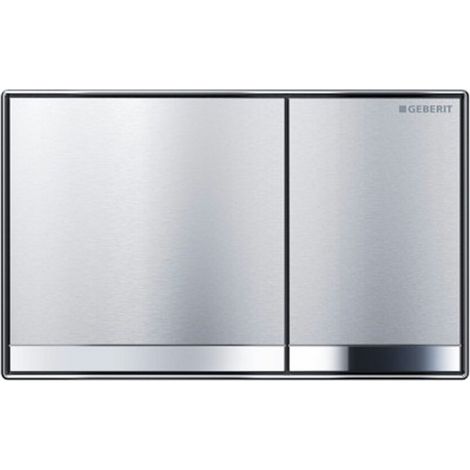 GEBERIT Placca a due tasti Sigma 60 cromo opaco codice prod: 115.792.GH.1