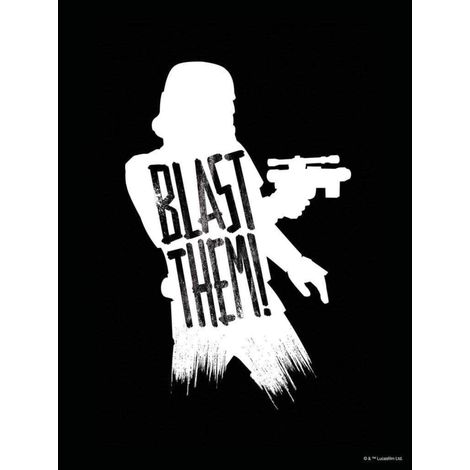 Poster d'Art Star Wars Silhouette Stormtrooper et Citations - 30 x 40 cm (1/3)