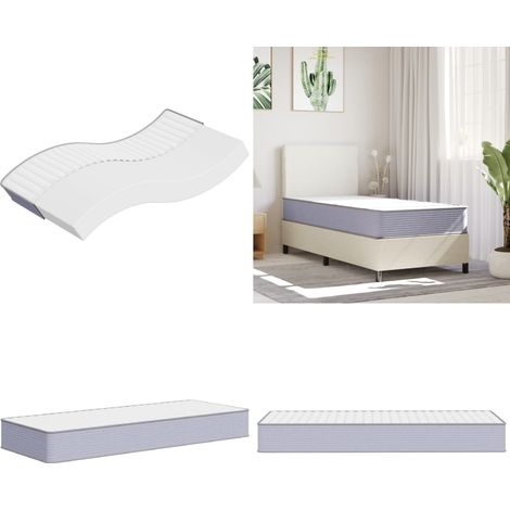 Matratze Schaumstoff Mittelweich 90x200 cm - Matratze - Schaumstoffmatratze - Doppelbettmatratze - Einzelbettmatratze - Mittelweiche Matratze - Home & Living (1/5)