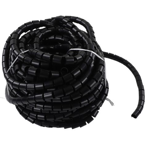 Kabelschutzhülle, verschleißfest, säure- und laugenbeständig, Kabelschutzschlauch, schwarz, Durchmesser 32 mm, 30 m (1/5)
