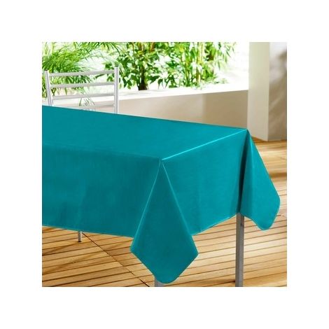 Nappe Rectangle 140 x 240 cm Declino Bleu - PVC Imprimé - Livraison gratuite (1/3)