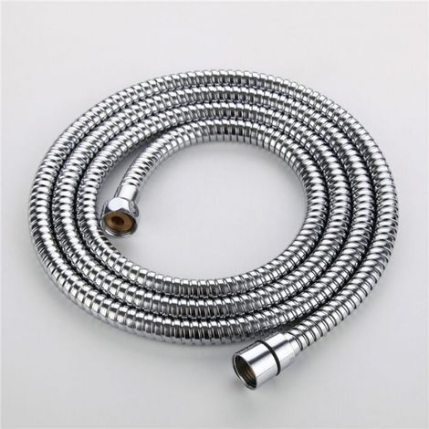 2m de tuyau crypté plaqué 304 Flexible de Douche en Acier Inoxydable