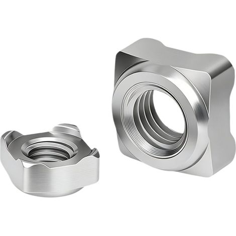 Écrous à souder par points carrés M4 M5 M6 M8 M10 en acier inoxydable (1/5)