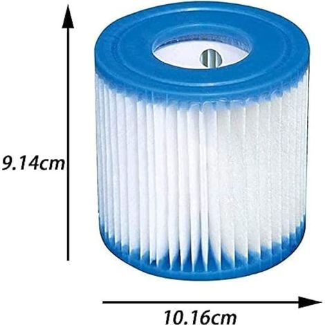 Lot de Rechange pour Intex Piscine Cartouche de Filtre Type H 29007E,pour Filtre Pompes 28601, 286029 (2 filtres… (1/5)