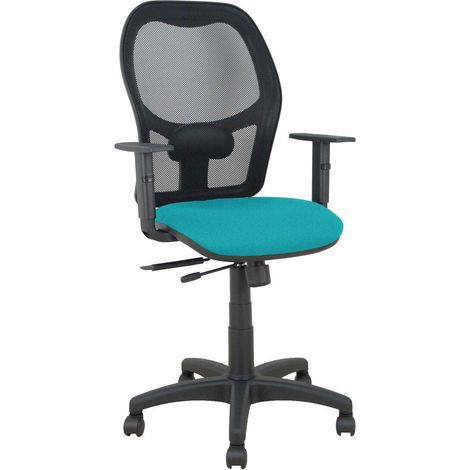 Piqueras-y-Crespo Silla Alocén ergonomischer Turquoise Bürostuhl