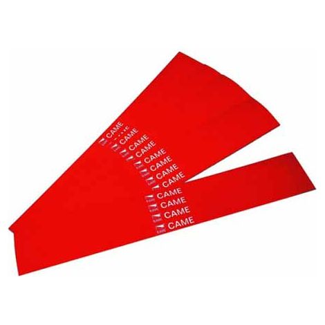 Confezione n 20 strisce rosse rinfragenti adesive