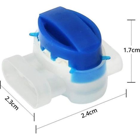 Connecteurs De Câble - Étanches Gel Résine - Pour Tondeuse Robot - Diamètre Fil 0,5 À 1,5 Mm² - 20 Pièces (1/4)