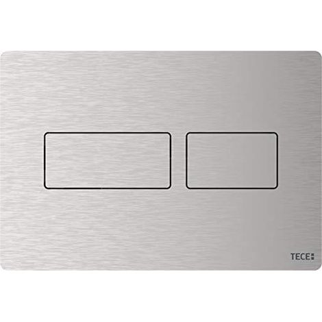 Placa de empuje para WC TECE TECEsolid, acero inoxidable, para la