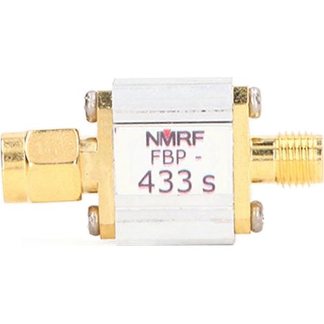 Module de filtre passe-bande 433 MHz avec interface SMA pour récepteurs RFID, 50 ohms