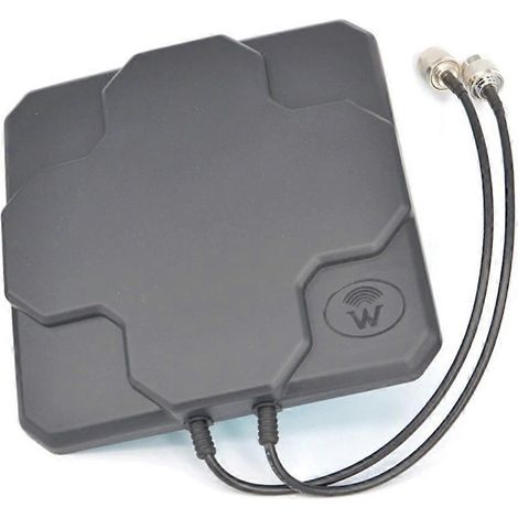 Antenne extérieure 4G LTE à double polarisation, directionnelle, connecteur N femelle (1/4)