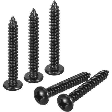 Poêle Tête Autotaraudeuse Vis Cruciforme 4mmx30mm 100pcs (1/5)