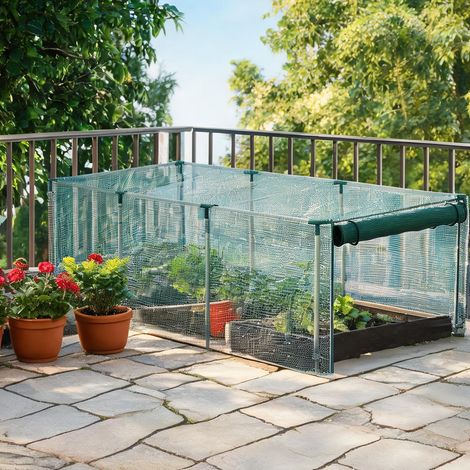 Serre tunnel anti-insectes 125 x 373 x 62,5 cm (1/5)