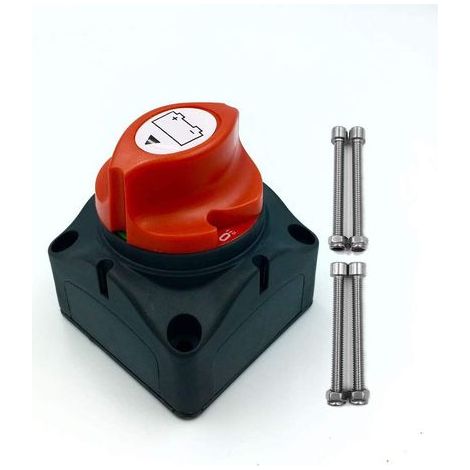 1-2-Interruptor de batería de 200/1250 A - Interruptor de aislamiento y desconexión marino, CC 12-48 V, ideal para barcos, yates pequeños y autocaravanas (2) (1/5)