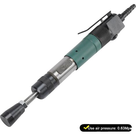 Compactadora neumática, longitud 410-470 mm, peso 3 kg, presión de aire 0,63 MPa, frecuencia de impacto ≥13 Hz, carrera del pistón 92 mm (1/5)
