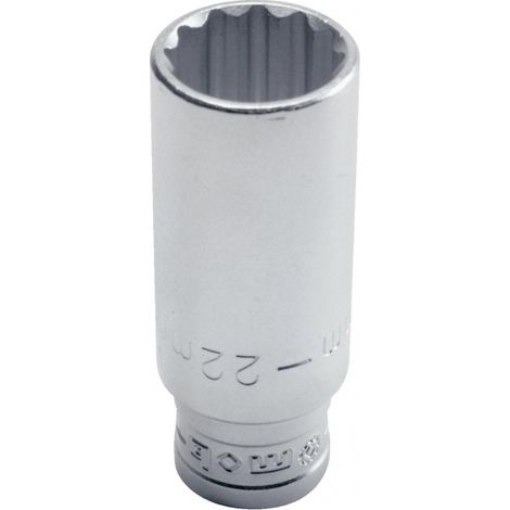 DOUILLE LONGUE 1/2'' 12 PANS 18MM MOB - 9227180001