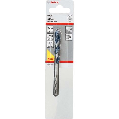 BOSCH - PUNTA PER CALCESTRUZZO CYL-5, 9MM
