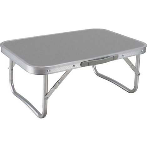 Marbueno Mesa Plegable Gris para Camping y Playa