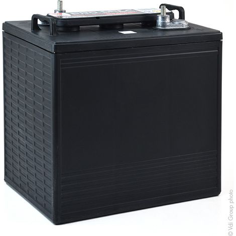 Yuasa – Batterie traction 6V 225Ah – Technologie plomb ouvert – Dimensions 259x179x276mm – Pour applications solaires et éoliennes - DCB105-6