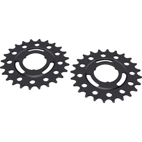 2 Pièces 24T Roue Pignon Vélo Acier au Carbone (1/5)