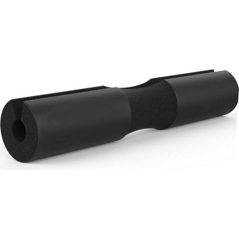 Tapis de barre d'haltères - Soulagement de la pression, confortable, mousse épaisse, soutien des épaules, tapis de squat, pour salle de sport et domicile, noir (1/5)