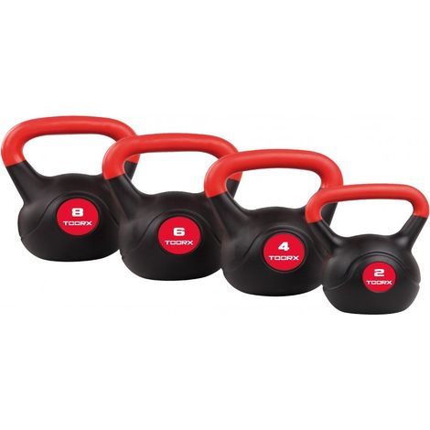 Kettlebell - 2 kg - rivestita in pvc