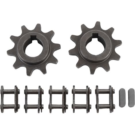 Ortviai Pignon Avant pour Chaîne 420 – 10 Dents, Alésage 15,875 mm (5/8"), Rainure de Clavette 4,76 mm (3/16") (1/5)