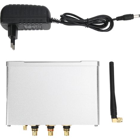 Décodeur DAC HiFi ES9038Q2M Bluetooth 5.0 USB Optique Coaxial Prise UE 100-240VAC (1/5)