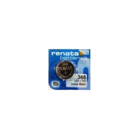 Pile bouton renata X366 argent oxyde d argent fiable