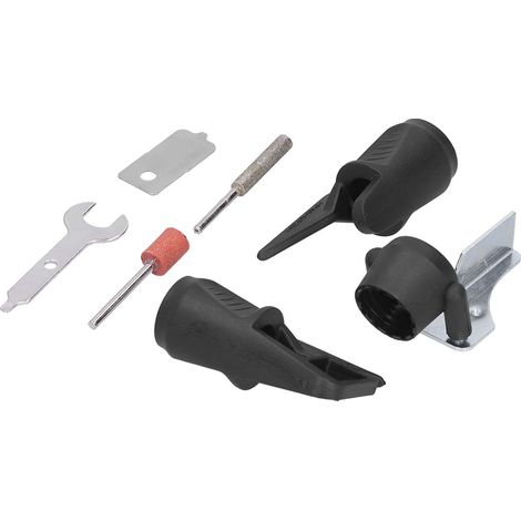 Kit d'affûtage de chaîne de tronçonneuse électrique, outil de meulage, embout de polissage (1/5)