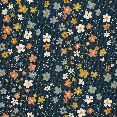 Tela decorativa para exteriores Oxford - Motivo floral I DX5519 (1/5)