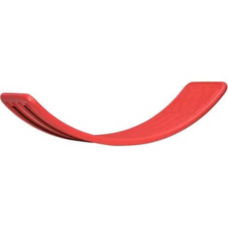 Kids Balance Wobble Board, Montessori Stepping Stone Toy for Ages 3-6, Ideal Nursery Play, 82 x 27.5 x 19.5cm - Red