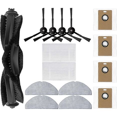 Filtre pour aspirateur brosse pour aspirateur Filtre de brosse pour aspirateur filtre de TP – Link Tapo RV30 Max/RV30 Max Plus/RV20 Max/RV20 Max Plus Robot Aspirateur Roller Side Brosse Filtre Serpill (1/5)