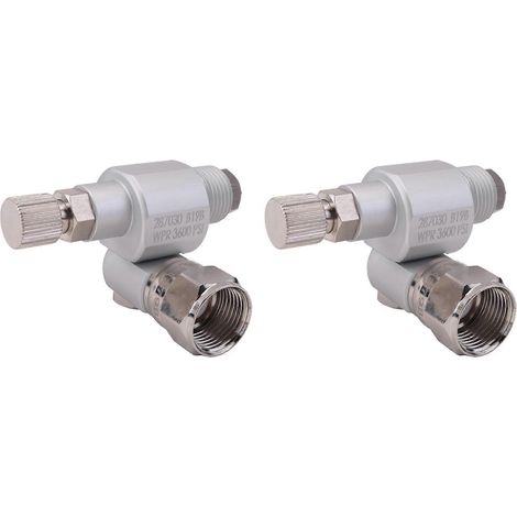 2X 287030 Vanne d'arrêt Clean-Sh-Ot, rallonge de pulvérisation de peinture sans air avec valve anti-projection, adaptateur de pulvérisation sans air (1/5)