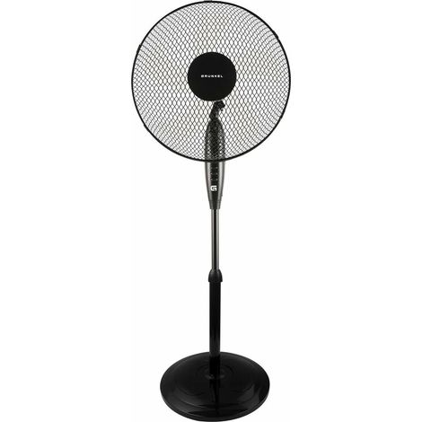 Grunkel FAN-165R NG ventilateur de pied noir 40 cm