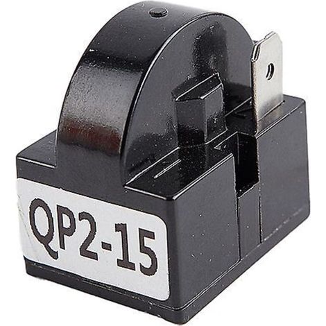 Relais de protection thermique de démarrage PTC pour réfrigérateur et congélateur QP2-15 (1/4)