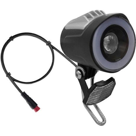 WUXING QD228 LED-Scheinwerfer für Elektrofahrräder und -roller, wasserdichter Stecker, Frontlicht mit Hupenzubehör (1/5)