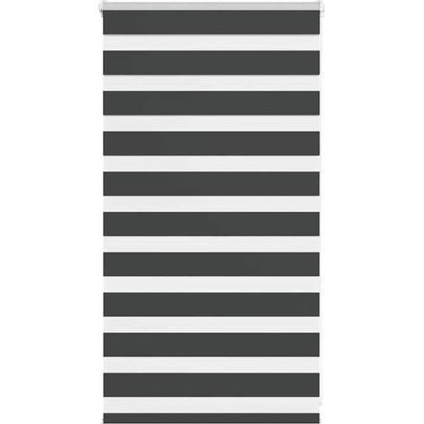 4014206 Store zèbre noir 85x100 cm largeur du tissu 80,9 cm polyester (1/5)