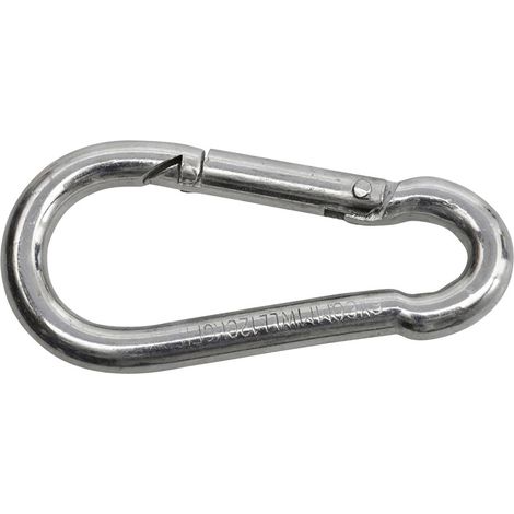 KARABINERHAKEN FW. STVZ. 10 X 100 25STCK