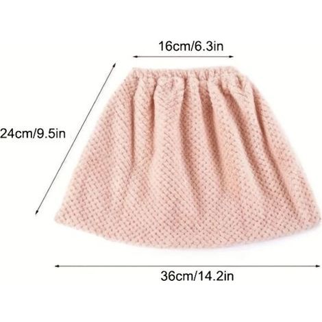 Lot de 4 housses de balai multifonctions en velours corail avec serpillière absorbante en microfibre réutilisable, polyester durable, couleurs mélangées (1/3)