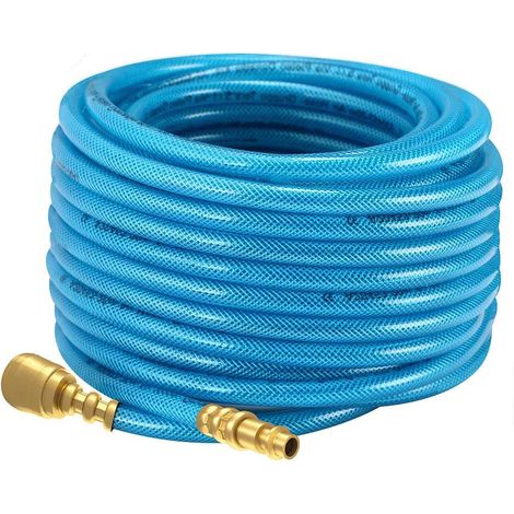 Tubo ad Aria Compressa Compressore Tubo a Pressione Attacco Semplice Veloce 15m (1/5)