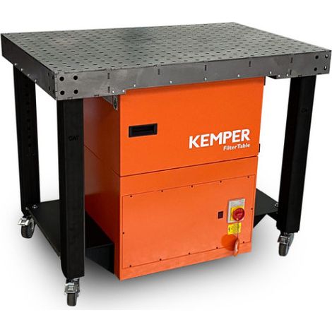 Combinación de mesa de soldadura y unidad de extracción FilterTable GWT KEMPER 950400020