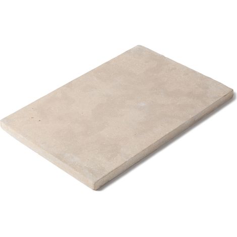 Margelle de piscine Pierre de l'Atlas Beige 60x40x3 cm Bord Droit (à l'unité) - RO'MA NATURE (1/4)