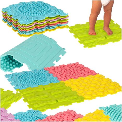 Tapis puzzle sensoriel orthopedique montessori