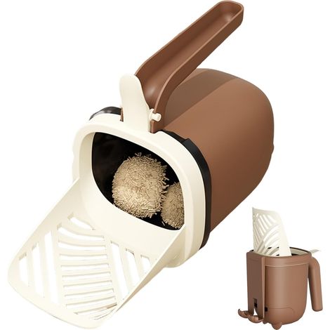 poubelle intégrée , usage intérieur/extérieur (chat/poules/hamsters)