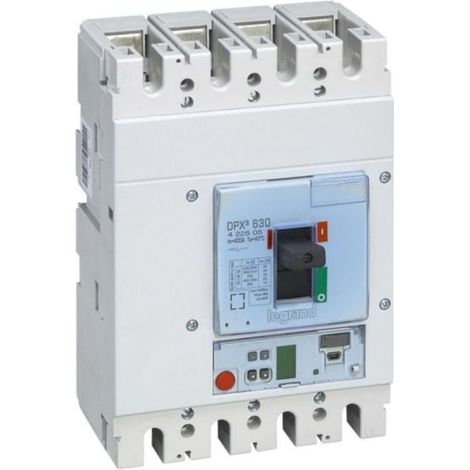 Disjoncteur électronique S1 DPX³630 pouvoir de coupure 36kA 400V - 4P - 400A - LEGRAND