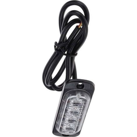 Lumières Stroboscopiques LED – Balise De Secours À 4 12 V-24 V (1/5)