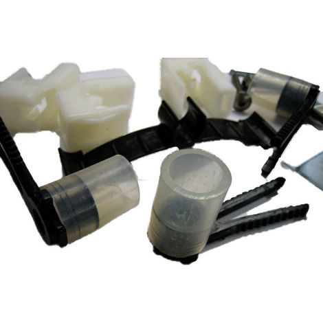 Ricambio kit montaggio fiancata frontale 3 fori per vasca Albatros 4R69048999 (1/3)
