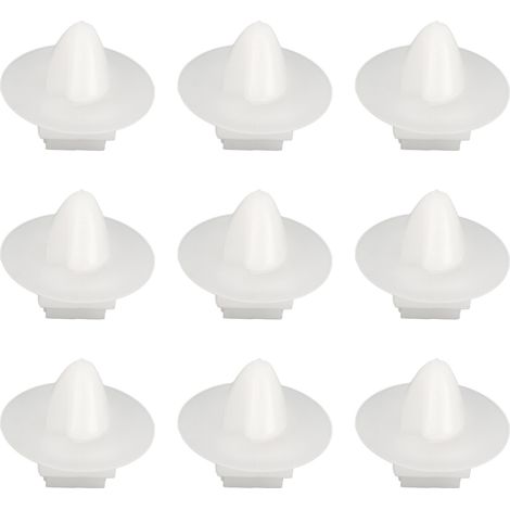 50 clips de fixation porte voiture 856540, résistants à l'usure, remplacement pour Peugeot 106 206 207 306 307 806 1007 (1/5)